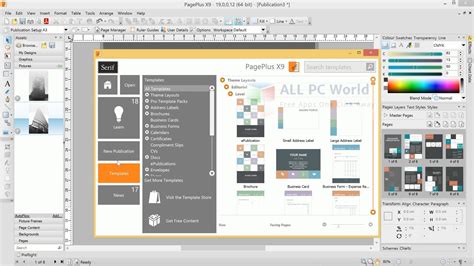 Serif PagePlus X9 19.0.2.22