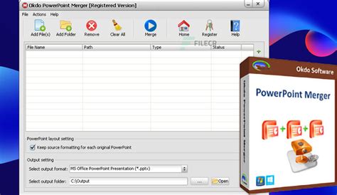 Okdo PowerPoint Merger 2.9