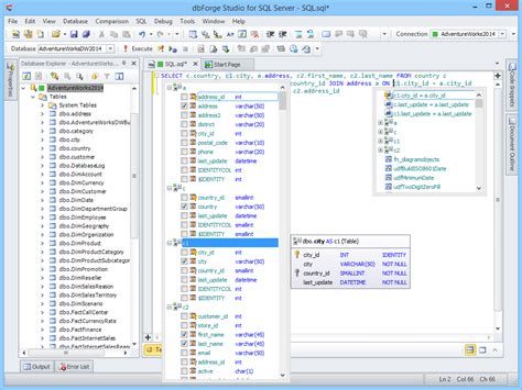 DbForge Index Manager for